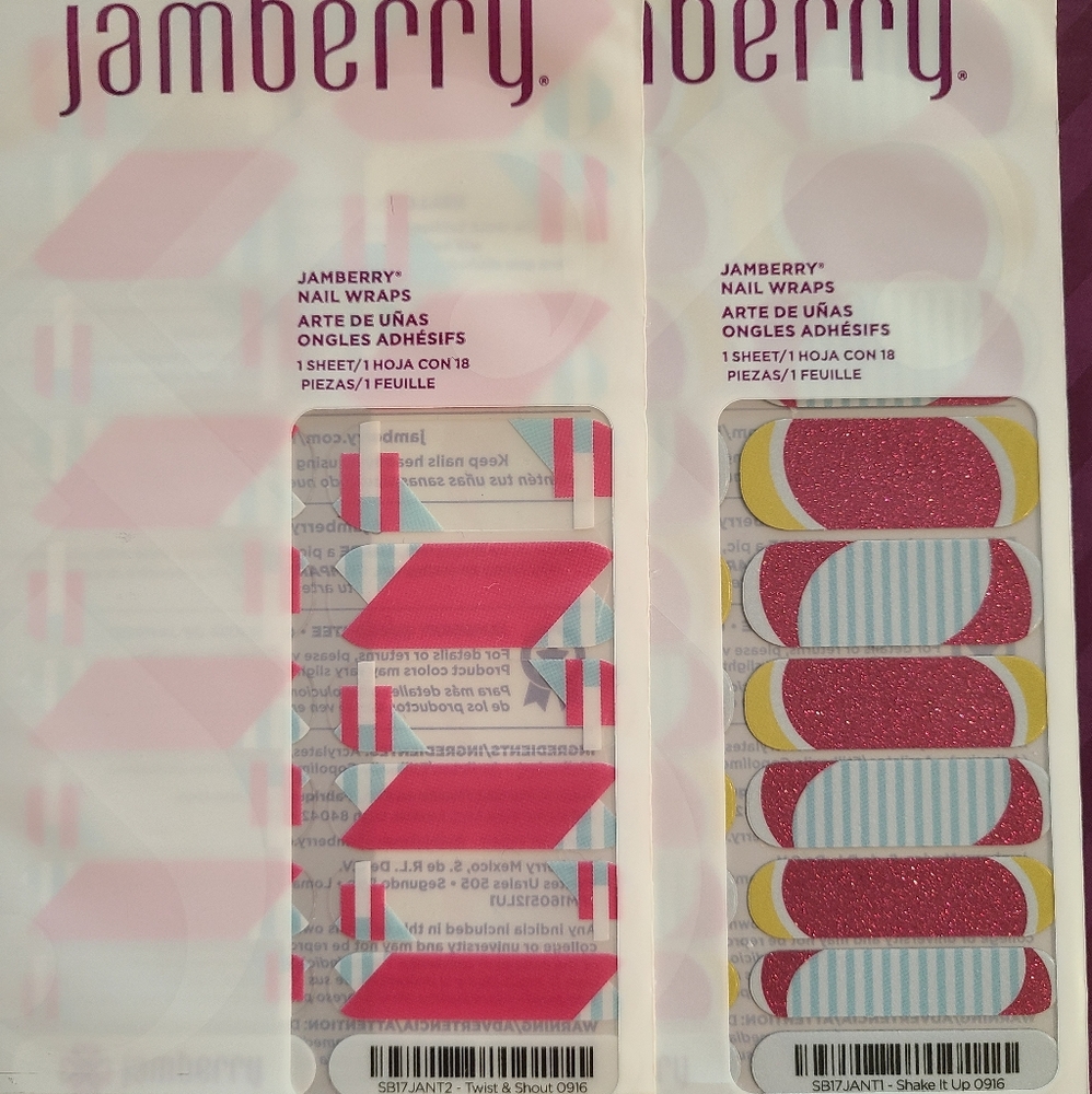Jamberry Nail Wraps - Set of 2